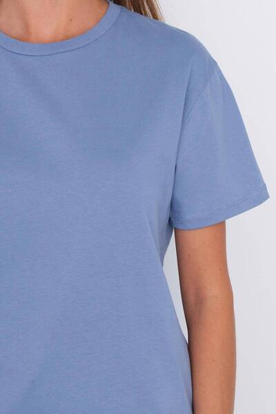 Addax Crew Neck Basic T-shirt P1100-x5