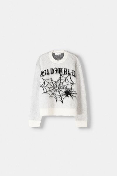 Bershka Printed Sweater