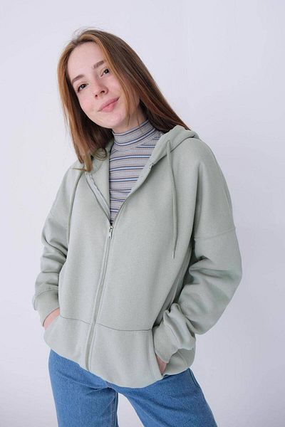Addax Mikina na zips s kapucňou H0725-asn74