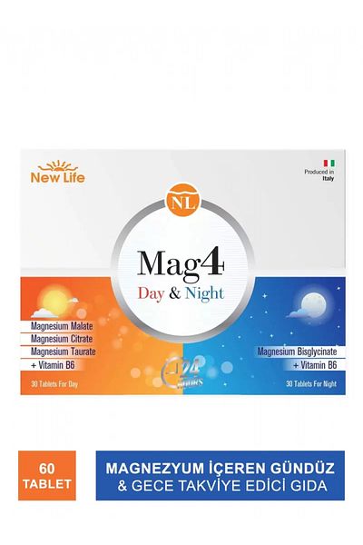 New Life Mag4 Day & Night 60 Tablets