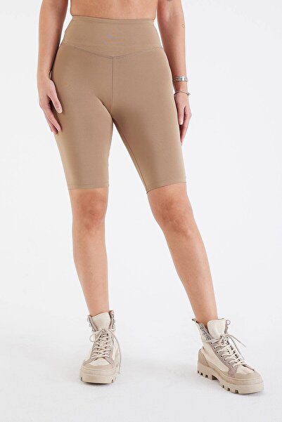 Addax Pantaloni scurti sport cu talie înaltă, colanți Tyt1031-asn75