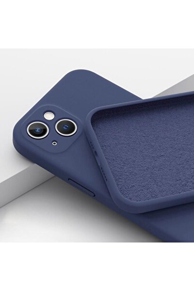 Fibaks Apple Iphone 15 Uyumlu Kılıf Kamera Korumalı Lansman Içi Kadife Yumuşa...