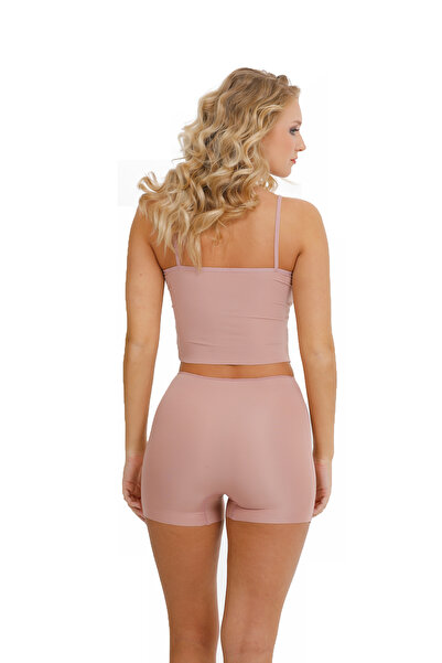 Sensu Laser Cut High Waist Single Shorts - Otr4000 Vi̇zon