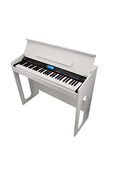 JWIN JDP-950 Tuş Hassasiyetli 61 Tuşlu Dijital Piyano - Beyaz