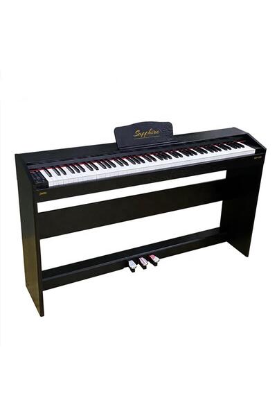 JWIN Sapphire SDP-100 Tuş Hassasiyetli 88 Tuşlu Dijital Piyano - Siyah