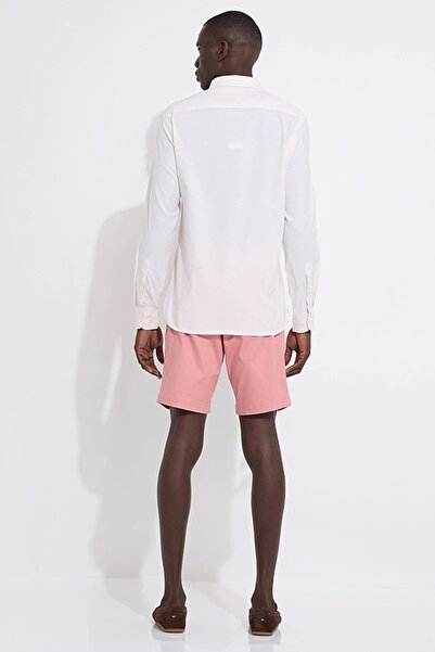 Tommy Hilfiger Tommy Hlifiger Erkek Beyaz Oxford Slim Fit Gömlek