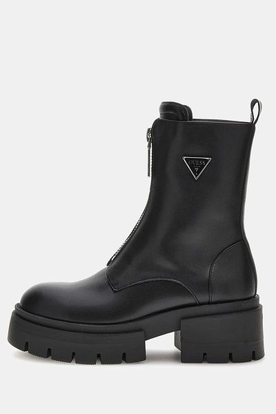 Guess Logo Zippered Thick Sole Leila Women's Boots
