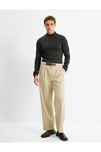 Koton Knitwear Sweater Half Turtleneck Basic Long Sleeve