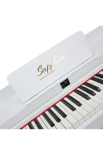 JWIN Sapphire SDP-140 Çekiç Aksiyonlu 88 Tuşlu Dijital Piyano - Beyaz