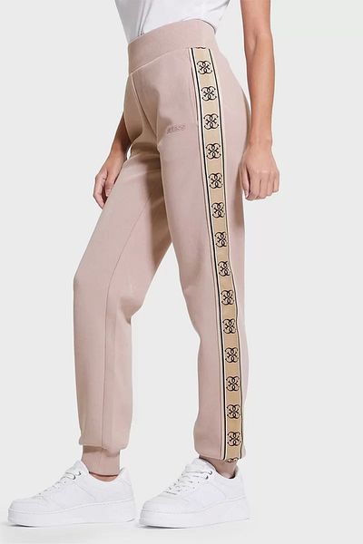 Guess Britney Cotton Normal Waist Regular Fit Jogger Pants TROUSERS V2YB15KB3P2 G4Q9
