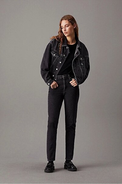 Calvin Klein MOM JEAN Kadın Denim Jeans J20J223636-1BZ
