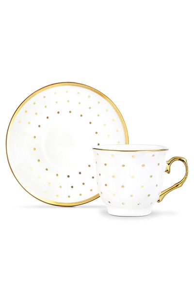Madame Coco Carine 4-Piece Coffee Cup Set - Colorful - 90 ml