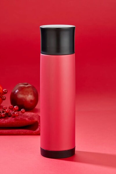 Cooker Pembe Trend Paslanmaz Çelik Termos 750 Ml - Ckr2022