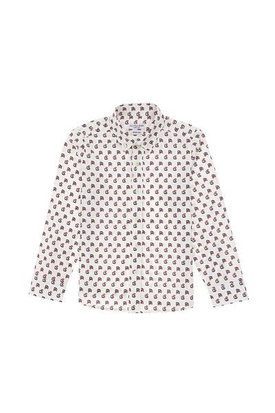 U.S. Polo Assn. Cămașă cu mânecă lungă crem pentru băiat 50293508 -VR071