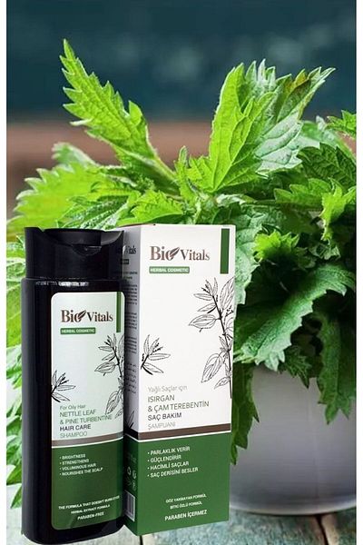 Bio Vitals Biovitals Nettle Turpentine Shampoo - Pine Color