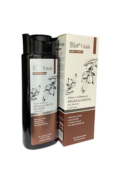Bio Vitals Argan Keratin Shampoo - Elegant and Adjustable