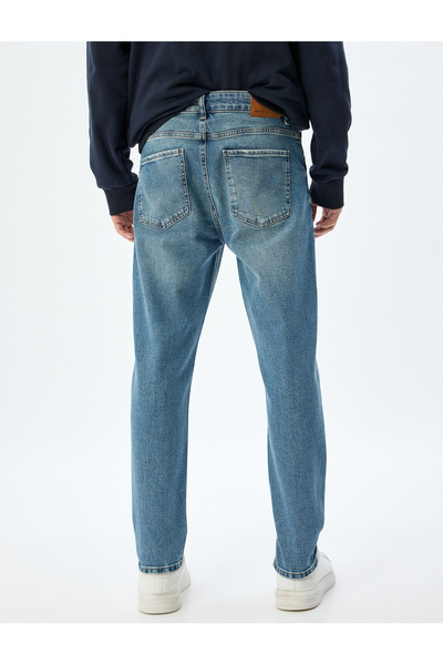 Koton Közepes indigó férfi farmernadrág 5WAM40129ID