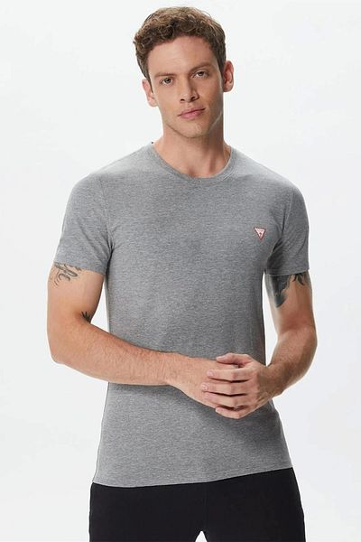 Guess Ανδρικό T-shirt Cn Ss Core Grey