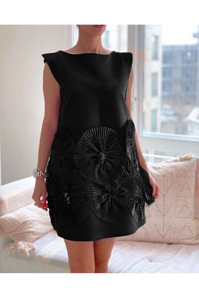 jennyfer garment ÇİÇEK BASKILI ELBİSE