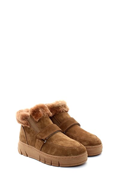 TUGERDİ Tugerdi Taba Hakiki Deri İçi Kürklü Termo Taban Kadın Bot TG099161126131110