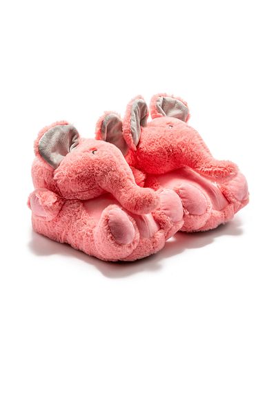Twigy Γυναικείες παντόφλες ζώων Elephant-2 Pink - Μέγεθος 36/41