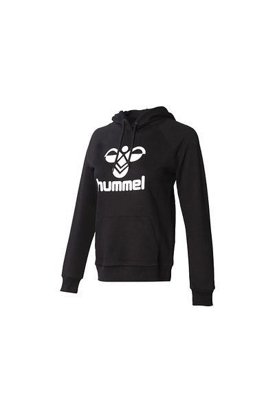 hummel Billund Damska Czarna Bluza Z Kapturem