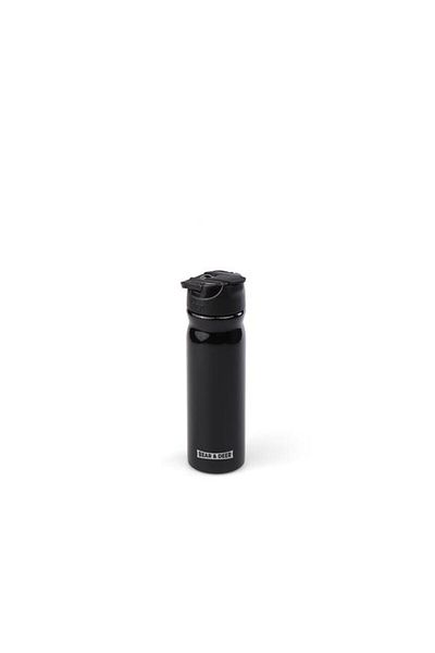 Bear&Dear Bear&Deer Opaque Black Steel Flask 500 ml - Mt0034