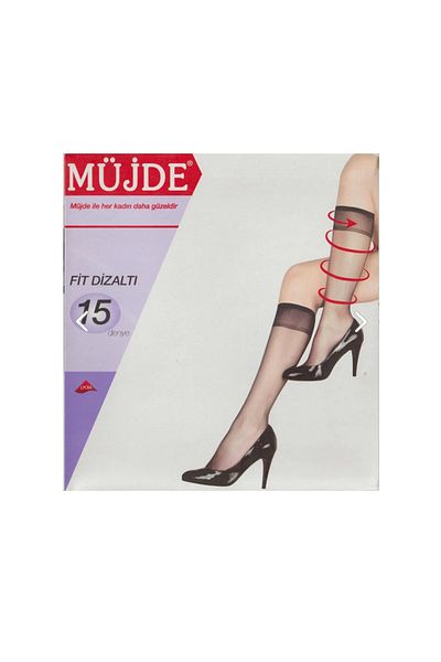 Müjde 12 Pack Good News Fit Below Knee - 38-Bronze