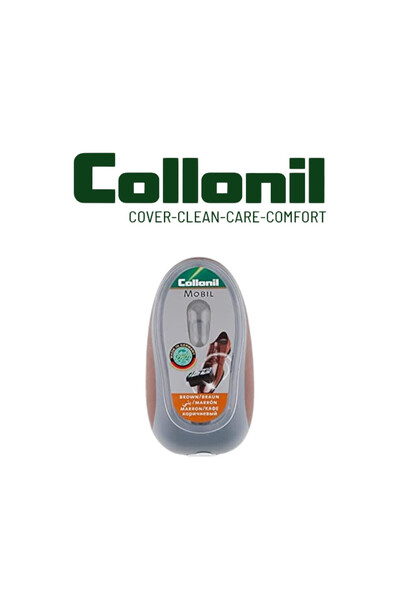 Collonil إسفنجة موبيل ذات اللون البني السائل – لمعان وتغذية فورية