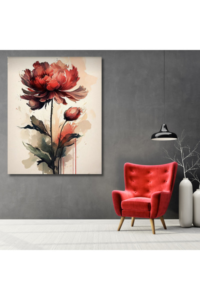 LİLYHOBBYLAND Sayılarla Boyama Hobi Seti 50X65 cm (Çerçeveli- Renkli Baskılı)...