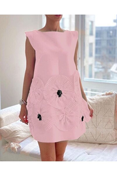 jennyfer garment ÇİÇEK BASKILI ELBİSE