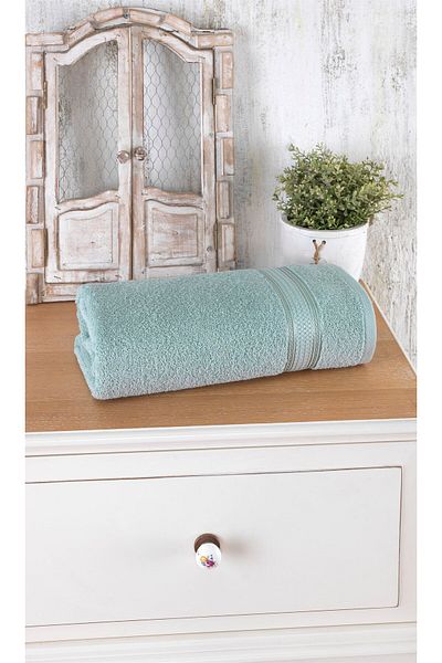 neşe home collection Ανοιξιάτικη Πετσέτα Μπάνιου Μέντα 90x150