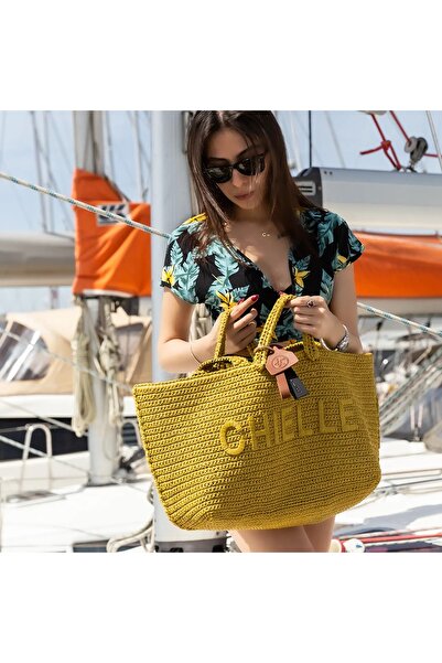 Chielle Kamari El Örgüsü Omuz Çantası