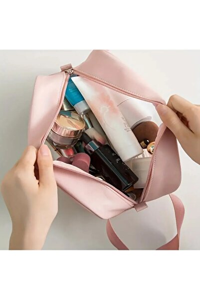 ARMOLA WashBag Pembe Su Geçirmez Kozmetik Çantası,Makyaj Düzenleyici Plaj Çantası Organizer