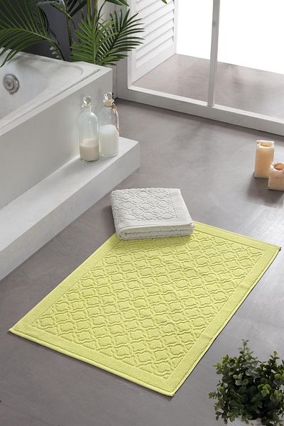 neşe home collection Πετσέτα ποδιών Cream Eva 50x75 cm