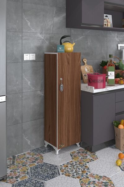 Kenzlife Mutfak Dolabı Zehra 128*030*032 Cvz Kilitli Ayaklı Banyo Evrak Ofis ...