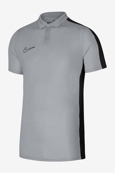 Nike Dri-Fit Academy 23 γκρι ανδρικό μπλουζάκι με λαιμόκοψη - DR1346-012