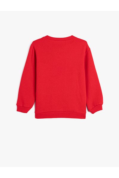 Koton London Printed Long Sleeve Sweat - Crew Neck