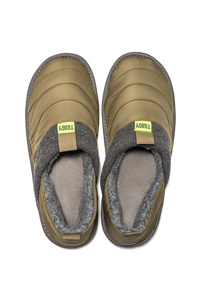 Twigy Franco Green Men's Home Shoes - 41/46
