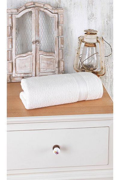 neşe home collection Ανοιξιάτικη Κρέμα Πετσέτας Μπάνιου 90x150