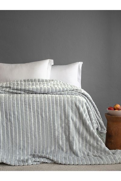 BED LİNE Pătură Gentle Bedline Albastru 200*220 cm