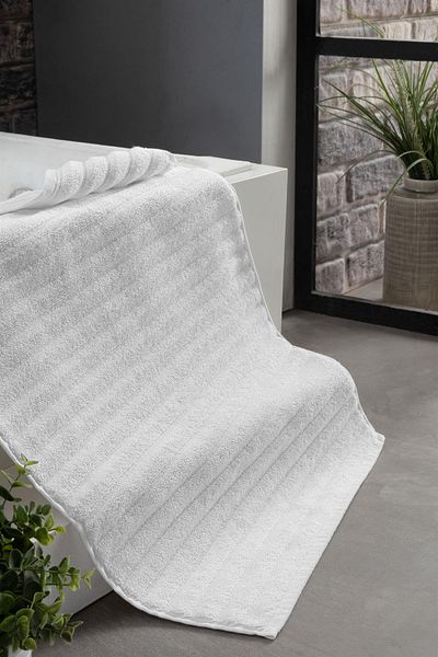 NESE HOME White Wave 50X75 cm Foot Towel