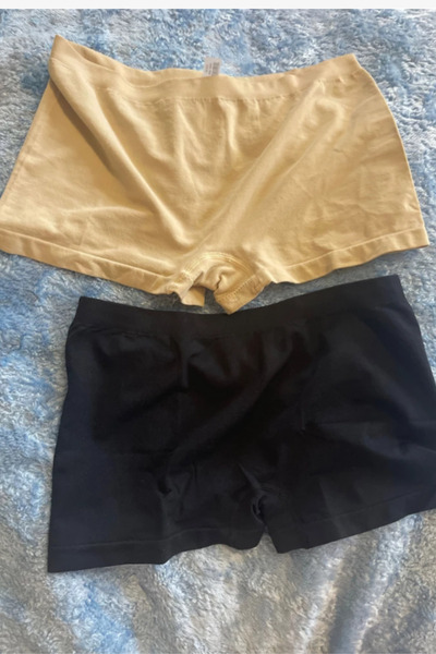 FİTFORMGİYİM Basic Laser Cut Seamless Γυναικεία Σλιπ Boxer Πακέτο 2