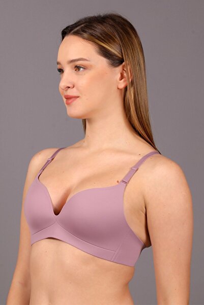luvise Laser Cut Thin Sponge Like No Bra Without Underwire Laser Seamless Covered