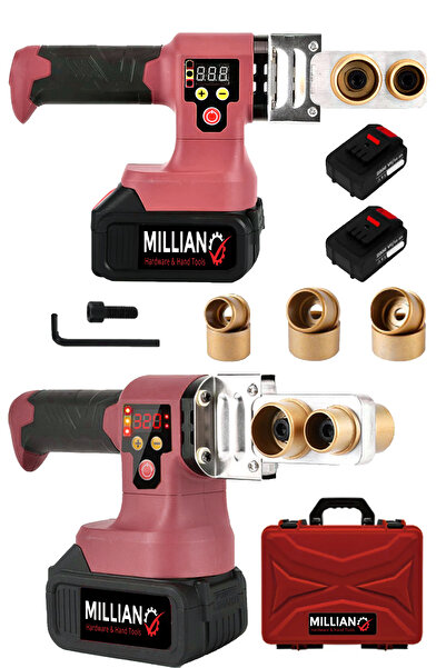 Millian Italy Teknoloji 2 Akülü 320 Derece Profesyonel PPRC Plastik Boru Kayn...