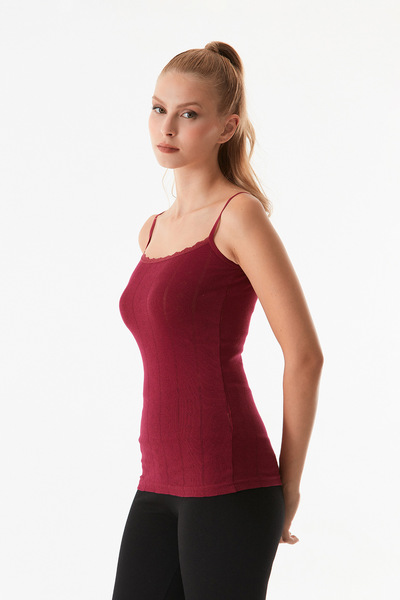 Fulla Moda Dantelli Askılı Atlet