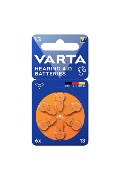 Varta 13'nolu varta işitme cihazı pili