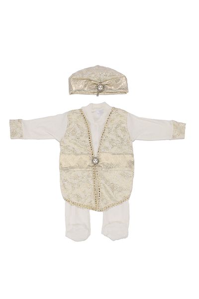 bebegen Tugra Patterned Şehzade Baby Boy Mevlüt Set