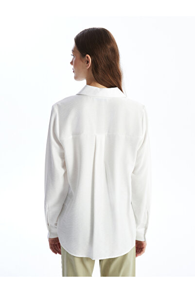 LC Waikiki Sima hosszú ujjú Dobby női ing