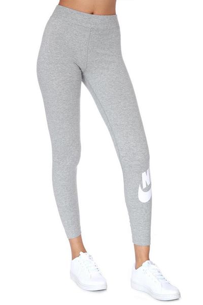 Nike Cz8528-063 Women's Gray Casual Style Tights - Nsw Essntl Gx Hr Lggng Ftra